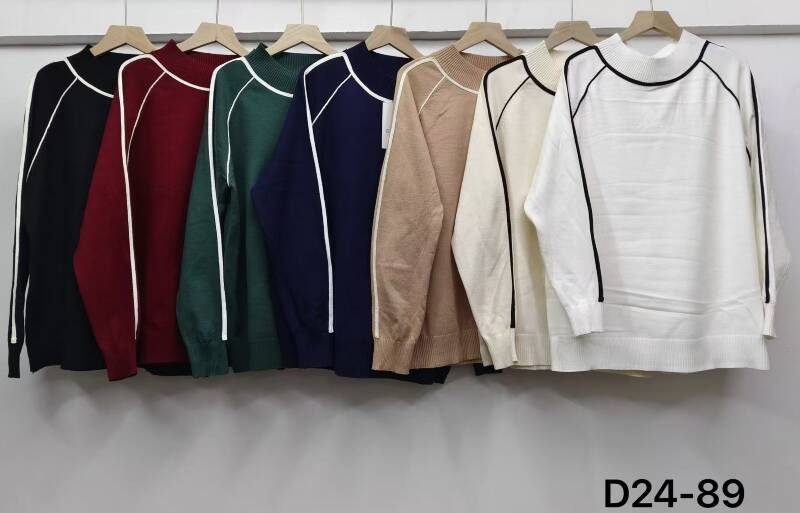 Swetry damskie Roz Standard, Mix Kolor Paczka 10 szt